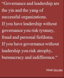 Governance quote
