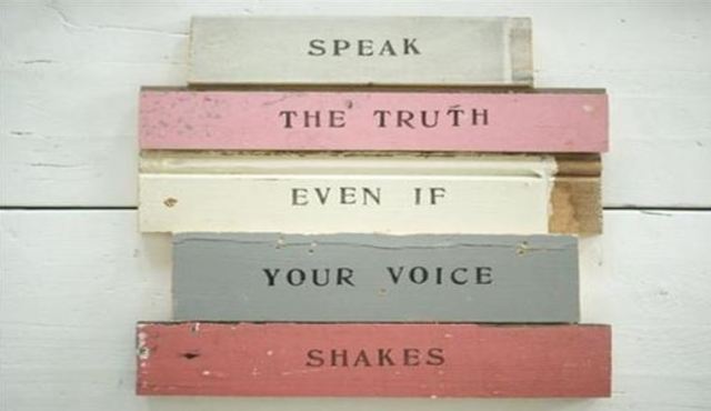 speak the truth